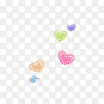 彩色爱心-空若网 彩色爱心-空若网