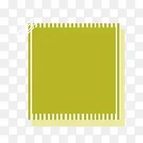 卡通矩形产品绿色边框-空若网 卡通矩形产品绿色边框-空若网