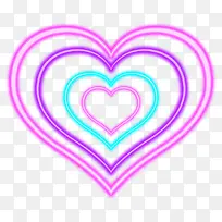 情人节美丽多彩爱心-空若网 情人节美丽多彩爱心-空若网