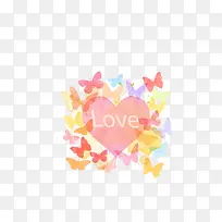 多彩梦幻情人节爱心-空若网 多彩梦幻情人节爱心-空若网