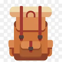 扁平风格背包-空若网 扁平风格背包-空若网