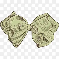 矢量复古蝴蝶结素材-空若网 矢量复古蝴蝶结素材-空若网