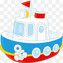 矢量卡通帆船素材-空若网 矢量卡通帆船素材-空若网