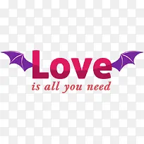 love翅膀的字-空若网 love翅膀的字-空若网