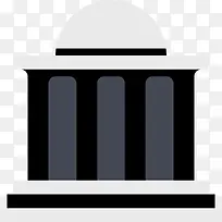 灰色扁平化建筑元素-空若网 灰色扁平化建筑元素-空若网