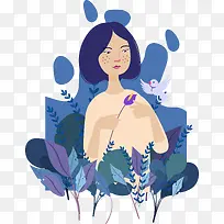 С�����ֻ�Ů������廭װ��-������