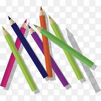 学习用品一堆铅笔-空若网 学习用品一堆铅笔-空若网