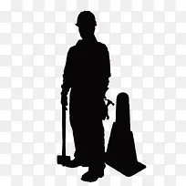 工人剪影-空若网 工人剪影-空若网