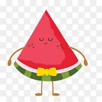 矢量卡通扁平化西瓜水果png-空若网 矢量卡通扁平化西瓜水果png-空若网