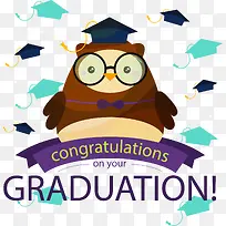 矢量手绘卡通猫头鹰-空若网 矢量手绘卡通猫头鹰-空若网