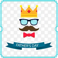 矢量手绘父亲节快乐-空若网 矢量手绘父亲节快乐-空若网