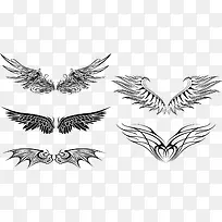 矢量翅膀-空若网 矢量翅膀-空若网