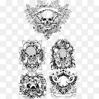 矢量骷髅-空若网 矢量骷髅-空若网