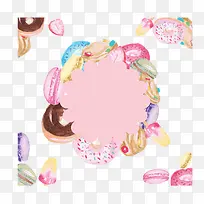 手绘水彩美味甜点-空若网 手绘水彩美味甜点-空若网