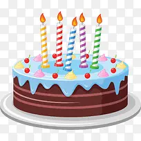 卡通节日蛋糕免抠png美食图案-空若网 卡通节日蛋糕免抠png美食图案-空若网