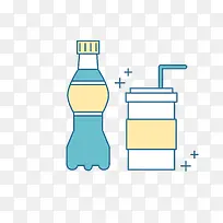 卡通简约美食装饰广告设计饮料-空若网 卡通简约美食装饰广告设计饮料-空若网