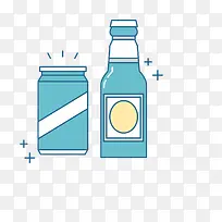 卡通简约美食装饰广告设计饮料-空若网 卡通简约美食装饰广告设计饮料-空若网