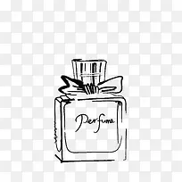 手绘素描香水素材-空若网 手绘素描香水素材-空若网