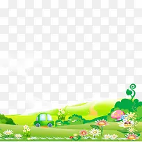 卡通草原-空若网 卡通草原-空若网