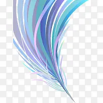 创意多彩羽毛笔-空若网 创意多彩羽毛笔-空若网