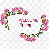 欢迎春天多彩艺术字-空若网 欢迎春天多彩艺术字-空若网