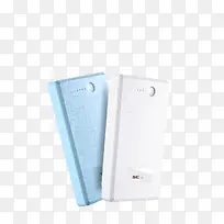 蓝色充电宝产品实物-空若网 蓝色充电宝产品实物-空若网