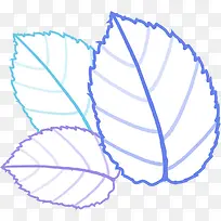 手绘叶子-空若网 手绘叶子-空若网