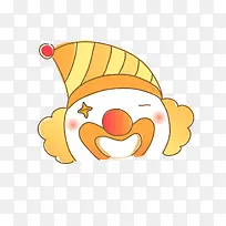 手绘小丑的头像-空若网 手绘小丑的头像-空若网