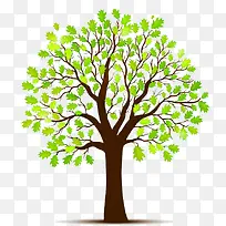 卡通手绘樱桃树-空若网 卡通手绘樱桃树-空若网