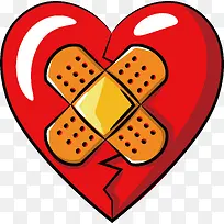 受伤的爱心-空若网 受伤的爱心-空若网