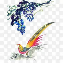 葡萄树下野鸡-空若网 葡萄树下野鸡-空若网