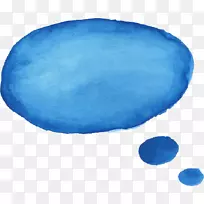 言语气球水彩画剪贴画泡泡-空若网 言语气球水彩画剪贴画泡泡-空若网