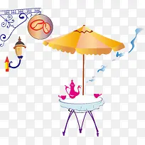 户外伞和桌子-空若网 户外伞和桌子-空若网