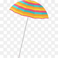 夏日沙滩多彩大伞-空若网 夏日沙滩多彩大伞-空若网
