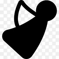 圣诞天使图标-空若网 圣诞天使图标-空若网