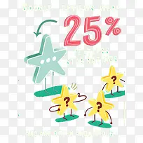 卡通手绘小星星促销-空若网 卡通手绘小星星促销-空若网