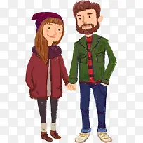 情人节时尚的情侣-空若网 情人节时尚的情侣-空若网