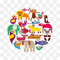 动物手绘-空若网 动物手绘-空若网