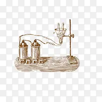 手绘化学实验设计素材-空若网 手绘化学实验设计素材-空若网