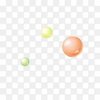 漂浮彩色圆球-空若网 漂浮彩色圆球-空若网