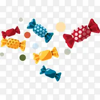 多彩漂浮糖果-空若网 多彩漂浮糖果-空若网