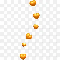 金色爱心-空若网 金色爱心-空若网
