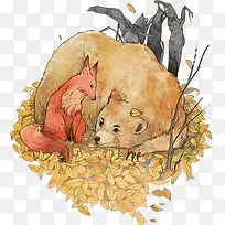 卡通动物-空若网 卡通动物-空若网