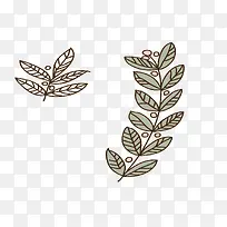 卡通可爱树叶-空若网 卡通可爱树叶-空若网