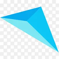 摄影蓝色菱形海报元素-空若网 摄影蓝色菱形海报元素-空若网