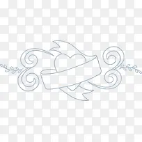 手绘爱心素材-空若网 手绘爱心素材-空若网