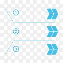 蓝色淡雅商务时尚PPT图表元素-空若网 蓝色淡雅商务时尚PPT图表元素-空若网