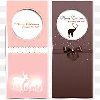 圣诞主题卡片矢量素材-空若网 圣诞主题卡片矢量素材-空若网
