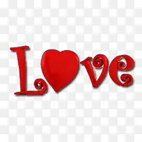 桃心LOVE爱艺术字-空若网 桃心LOVE爱艺术字-空若网