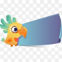 小鸟创意动物贴纸图片-空若网 小鸟创意动物贴纸图片-空若网